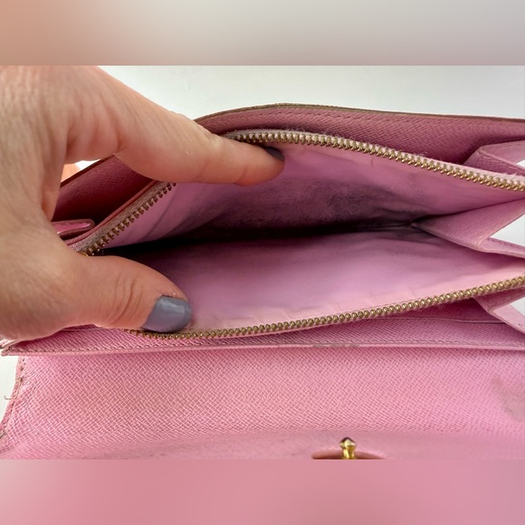 Vintage Louis Vuitton x Takashi Murakami Multicolor Sarah Long Wallet - Picture 7 of 11